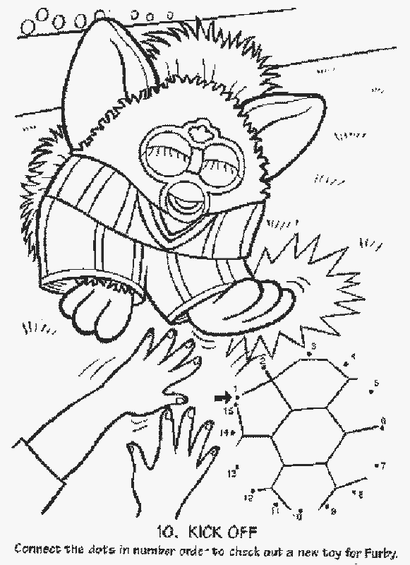 Furby kolorowanki